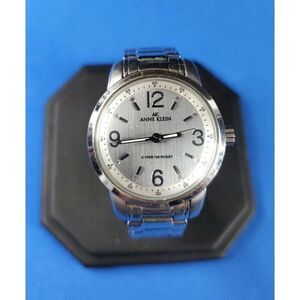 Ak ANNE KLEIN Round Stainless Steel Water Resistant Ladies Watch Wristwatch